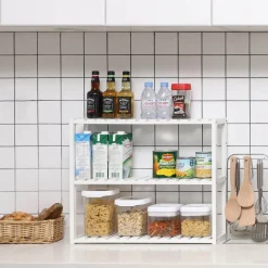 Clearance SONGMICS Étagère rangement bambou