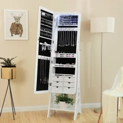 Store SONGMICS Étagère rangement grège