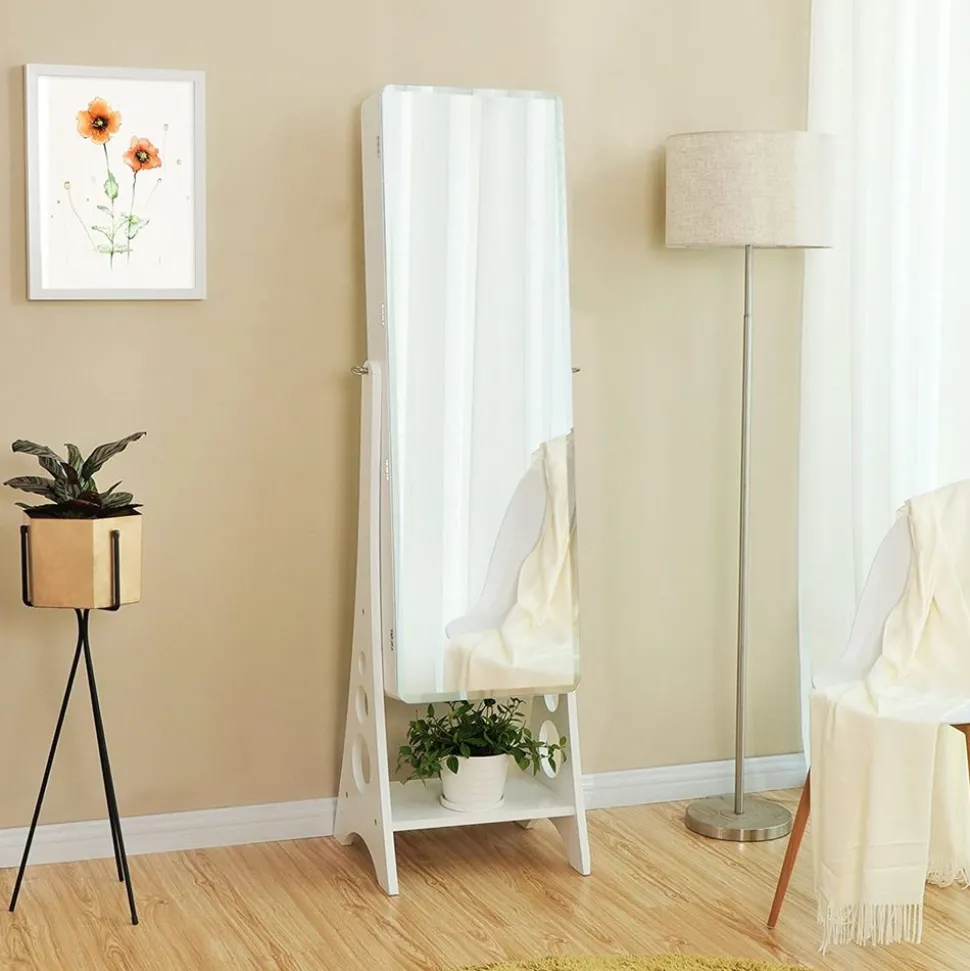 Store SONGMICS Étagère rangement grège