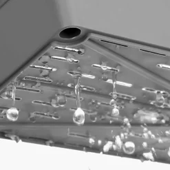 Discount SONGMICS Étagère roulettes 4 niveaux gris