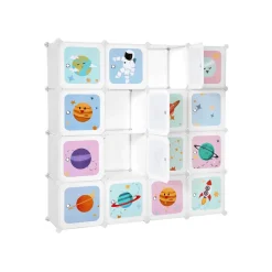 Clearance SONGMICS Étagère sur roulettes Blanc