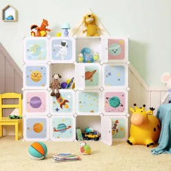 Clearance SONGMICS Étagère sur roulettes Blanc