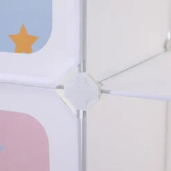 Clearance SONGMICS Étagère sur roulettes Blanc