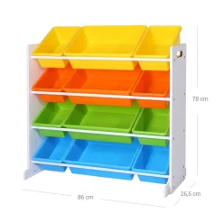 Cheap SONGMICS Étagère suspendue gris Gris Ardoise