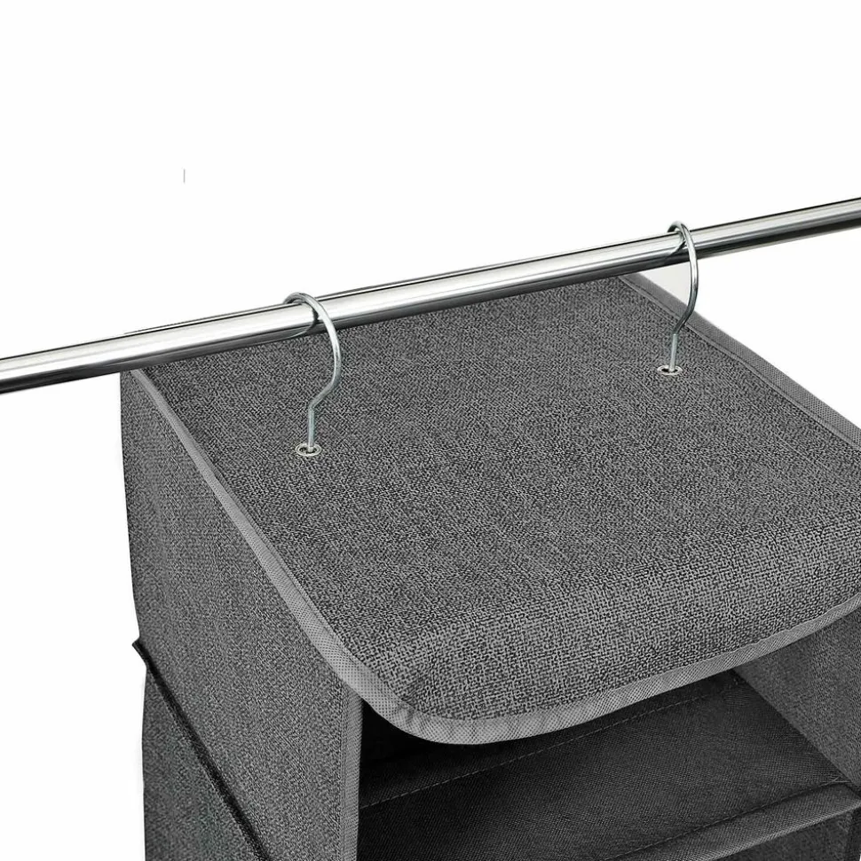 Best SONGMICS Étagère suspendue Gris