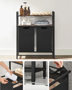 Clearance SONGMICS Étagères murale flottante longue Blanc