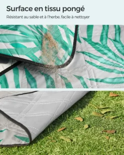 Online SONGMICS Tapis pique-nique triangle