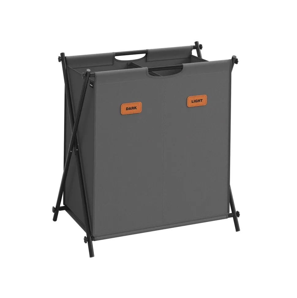 Outlet SONGMICS Étendoir à linge avec étagère blanc nuage