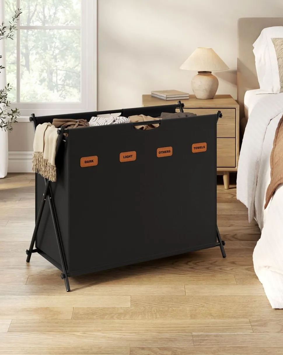 Outlet SONGMICS Étendoir à linge avec étagère blanc nuage