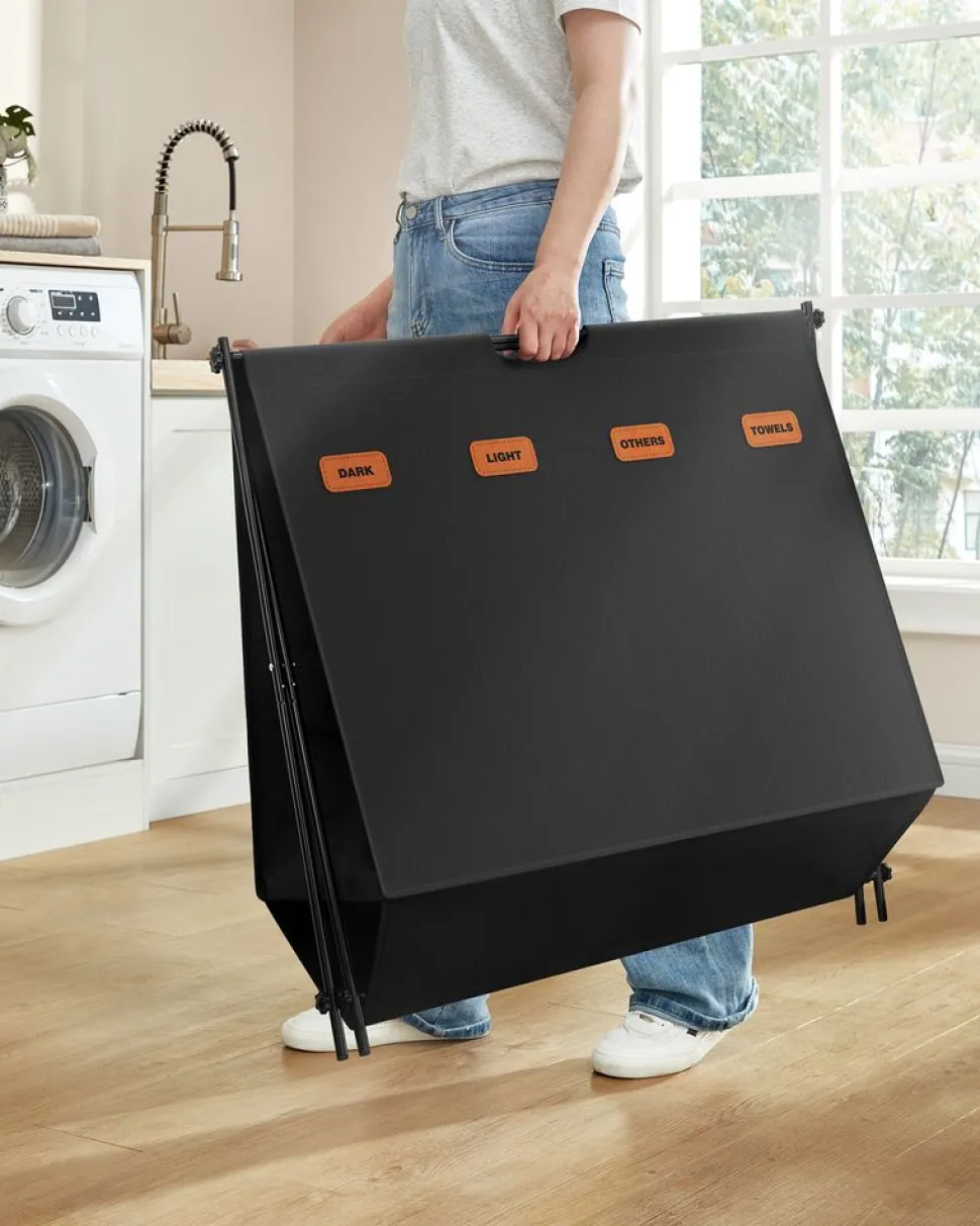 Outlet SONGMICS Étendoir à linge avec étagère blanc nuage