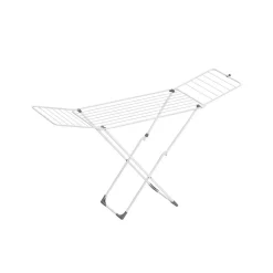 Outlet SONGMICS Étendoir à linge en métal blanc