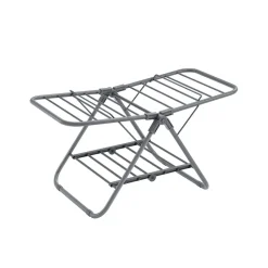 Clearance SONGMICS Étendoir à Linge Séchoir Pliable blanc