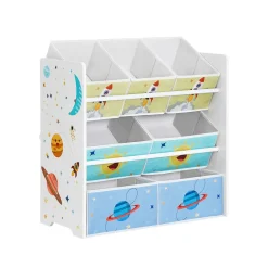 Flash Sale SONGMICS Tour 5 niveaux bambou Blanc