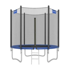 Clearance SONGMICS Trampoline Ø 427 cm noir bleu