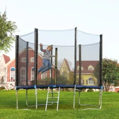 Clearance SONGMICS Trampoline extérieur 244Ø pour jardin