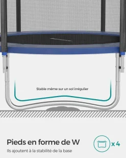 Hot SONGMICS Trampoline filet 305 cm