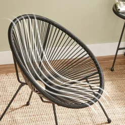 Cheap SONGMICS Transat XXL noir