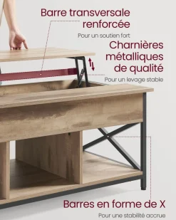 Clearance SONGMICS Valise de maquillage haute Noir