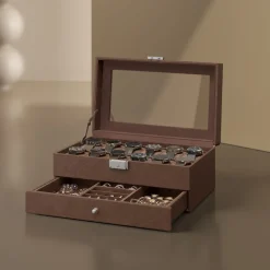 Store SONGMICS Valise maquillage croco Noir