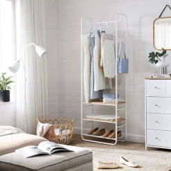 Cheap SONGMICS Vestiaire blanc