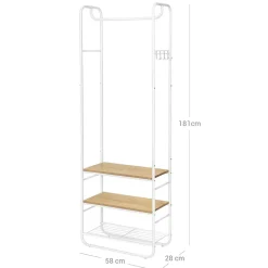 Cheap SONGMICS Vestiaire blanc