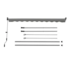 Shop SONGMICS Voile d'Ombrage 3 x 3 m