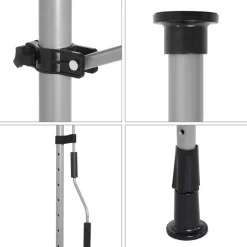 Shop SONGMICS Voile d'Ombrage 3 x 3 m