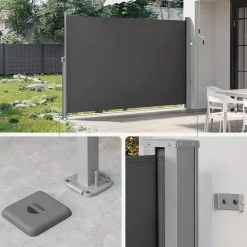 Store SONGMICS Voile d’Ombrage 3 x 5 m