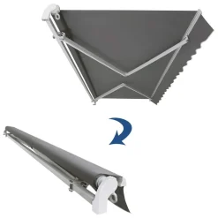 Fashion SONGMICS Voile d’ombrage  3 x 4 m sable