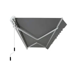 Discount SONGMICS Voile d'ombrage 5 x 5 m sable Fauteuil à bascule gris